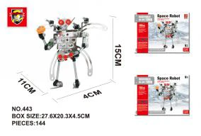Die‑cast Assembly Robot (142pcs)