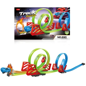 Pull-back Track Car