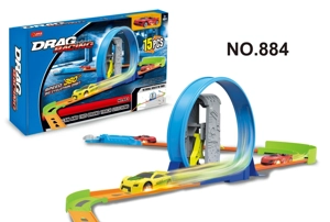 S-shaped Ejection Track Car