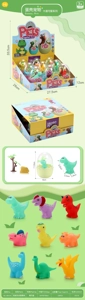 Vinyl 9 Dinosaur Eggs Set, Display Box