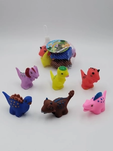 Vinyl 6 Dinosaurs, Mesh Bag