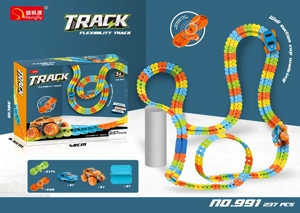 Suction Cup Building Block Track (Electric)