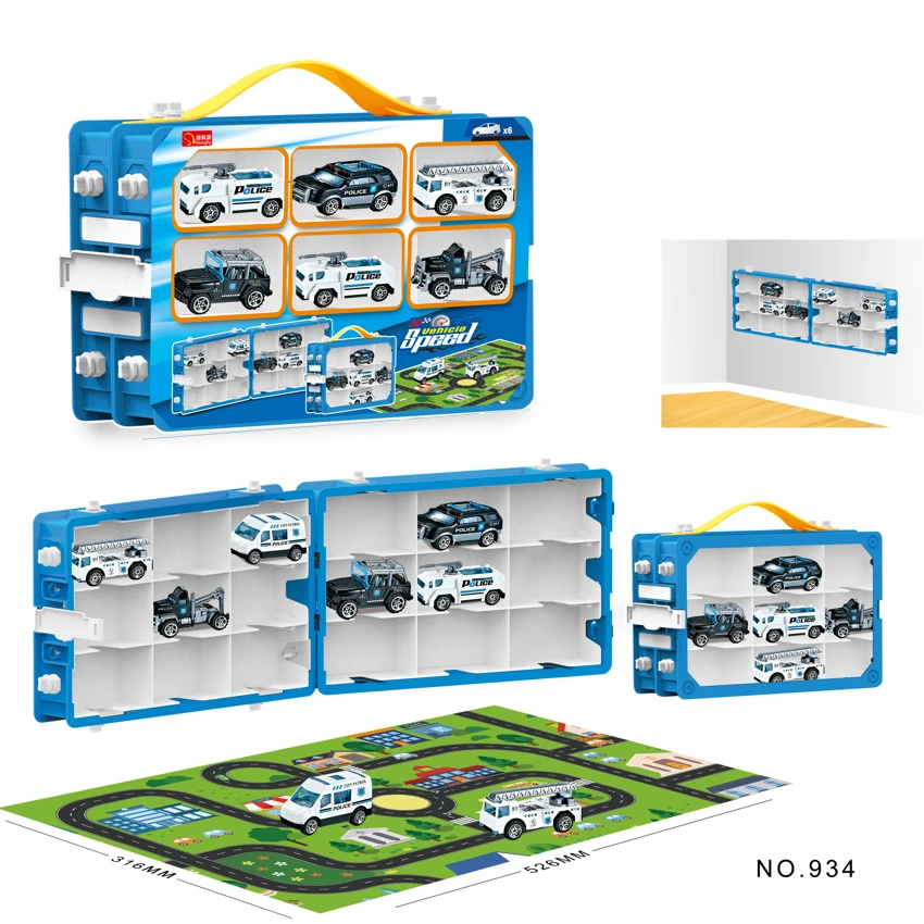 Police Car Storage Box