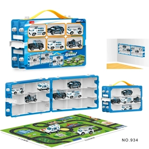 Police Car Storage Box