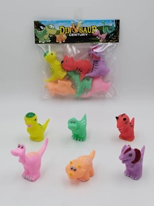 Vinyl 6 Dinosaurs, PVC Header Bag