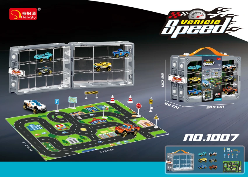 Die-cast Car Storage Box