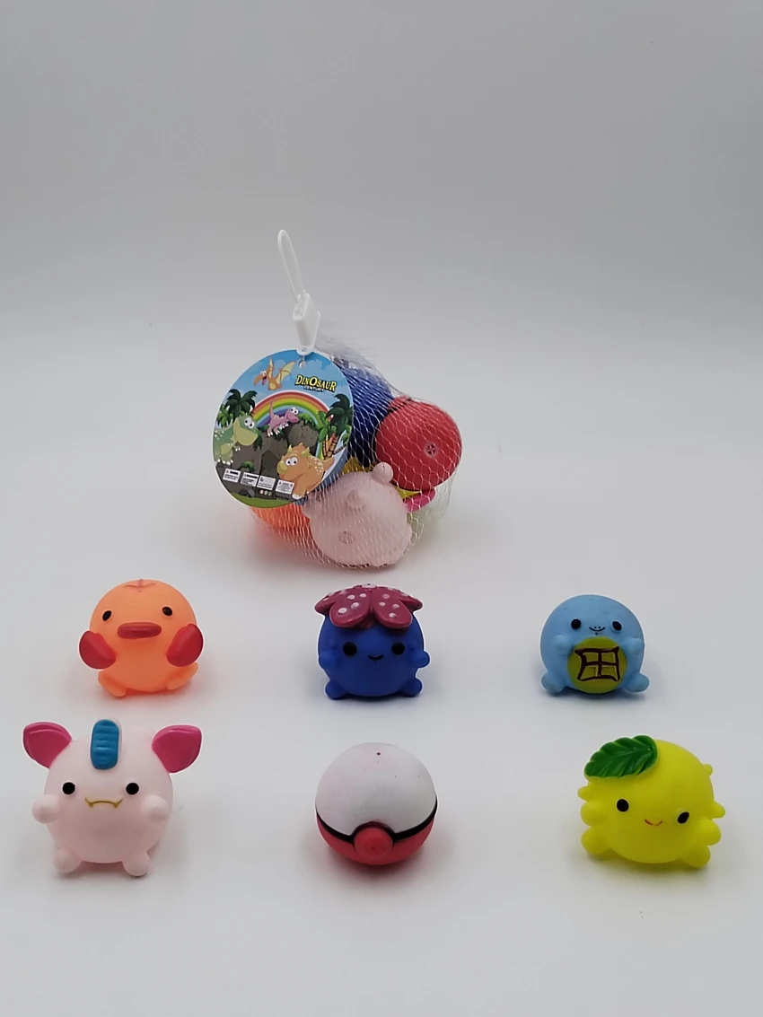 Vinyl 6 Cute Pets, Mesh Bag