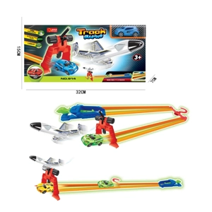 Aircraft-themed Glow-in-the-dark Ejection Track Car