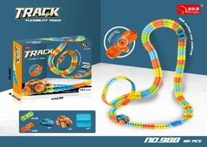Suction Cup Building Block Track (Electric)