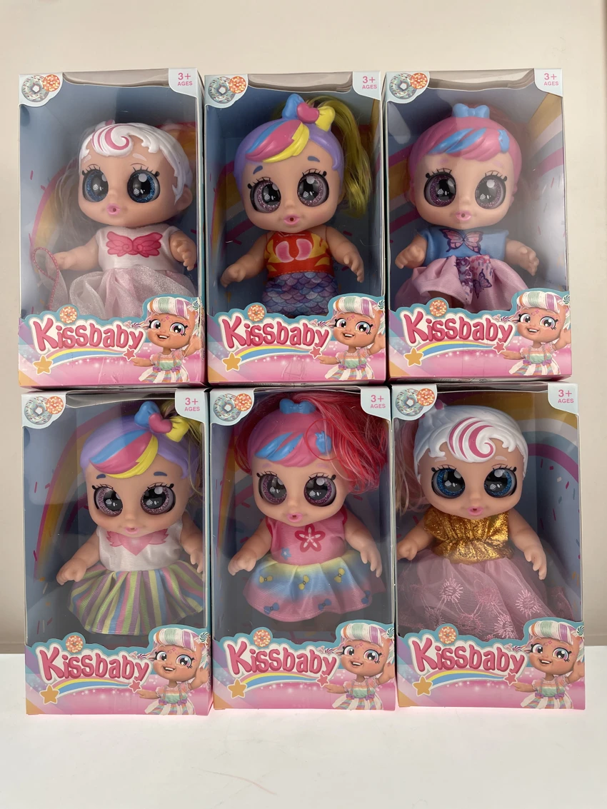 ขนาด 8 นิ้ว Kindi Kids ตุ๊กตาแคนดี้ (เด็กอ้วนโค้งพร้อมเพลง) (แพ็ครวม 6 ชนิด)