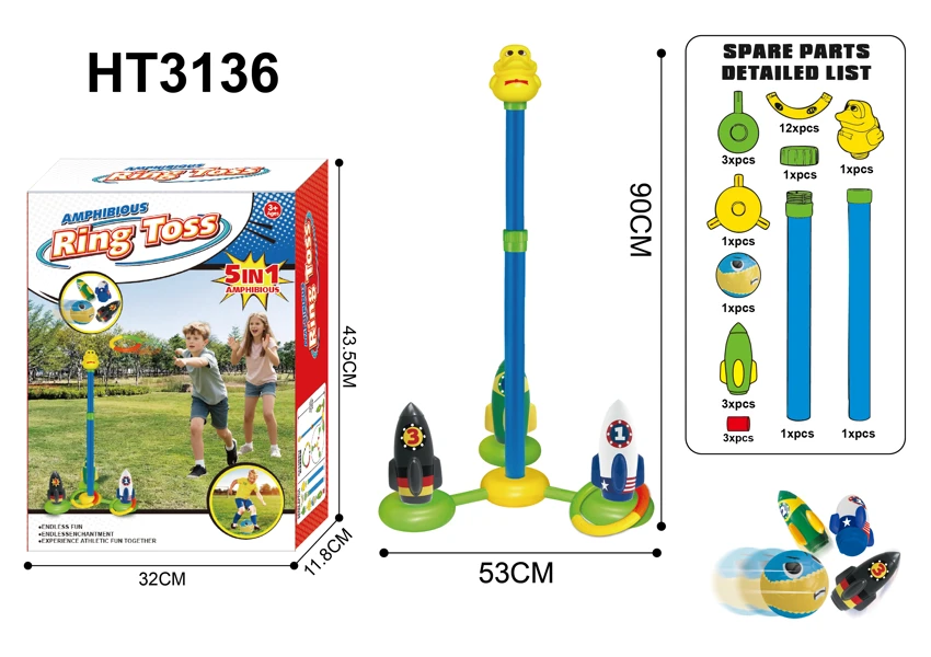 5 - in - 1 Water and Land Ring Set 5 - in - 1 Water and Land Ring Set