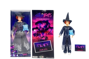 1:1 K-POP Demon Animation Version, 11.5-inch 11-joint solid body Demon Saia & Abby with one sable card and one vinyl Derpy tiger