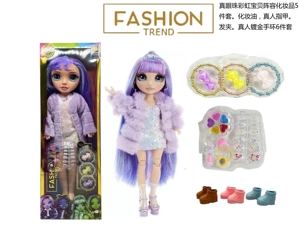 OMG.LOL seri kotak cahaya renda kelas atas 12D mata nyata botol keras meniup mata nyata dengan cahaya lagu tema musik 32 inci meniup botol pelangi bayi besar