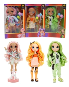 Hadiah kelas atas tema 1 - to - 1 10 inci 12 sendi padat mata kaca asli Rainbow tinggi kejutan pelangi bayi sekolah menengah dengan balon 3 campuran