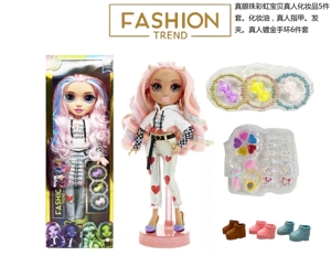 OMG.LOL seri kotak cahaya renda kelas atas 12D mata nyata botol keras meniup mata nyata dengan cahaya lagu tema musik 32 inci meniup botol pelangi bayi besar