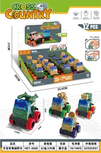 Transformable Military Off-Road Vehicle Display Box