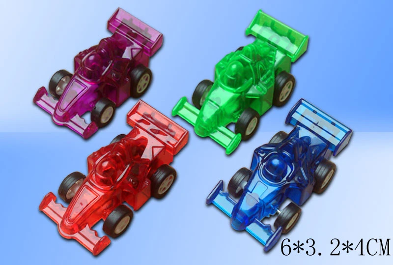Transparent Pull-back Formula Car