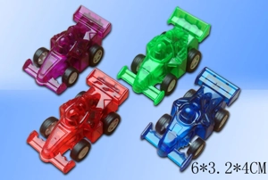Transparent Pull-back Formula Car
