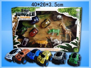 Animal Off-road Pull-back Car