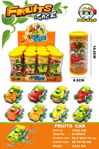 Fruit-themed Pull-back Car