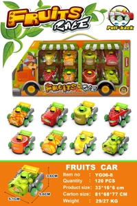 Fruit-themed Pull-back Car