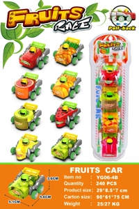 Fruit-themed Pull-back Car