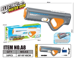 Space Self-Priming Water Gun (Colorful Flashing Light) Water Capacity: 450ml