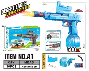 Laser Electric Desert Eagle Water Gun (Water Capacity: 500ML)