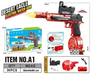Laser Electric Desert Eagle Water Gun (Water Capacity: 500ML)