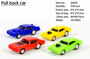 Simulated Pull-back Car