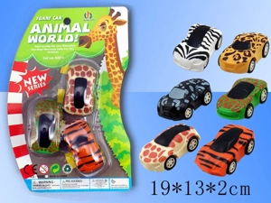 Animal Pull-back Car