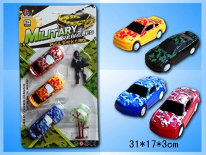 Camouflage Pull-back Car