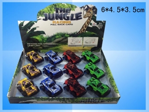 Dinosaur Pull-back Car