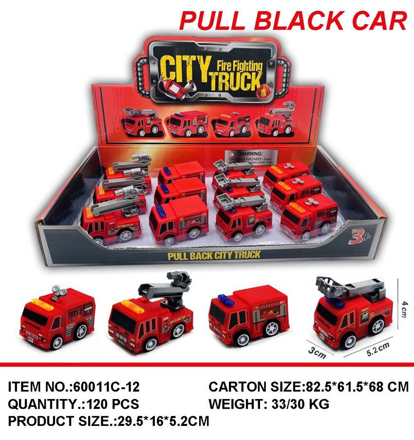 Pull-back Fire Truck