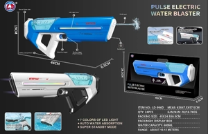 Self-priming LED Electric Water Gun