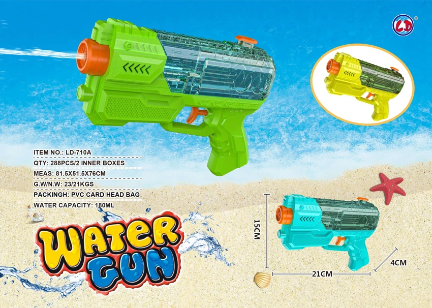 Mini Water Gun (3-color Mixed)