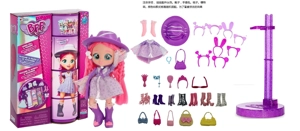 Premium CRY BABIES BFF11.5 inci 11 sendi pelangi pepejal menangis anak patung Barbie dengan 5 aksesori kejutan jepit rambut. Beg tangan yang boleh digunakan. dan kasut. dan kasut. dan kasut untuk menyikat sisir. satu model yang mempunyai