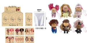 18CM kentang potato lilin liontin handphone boneka 6 jenis 6PC