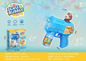 10-Hole Electric Light Bubble Gun (Labubu Version)