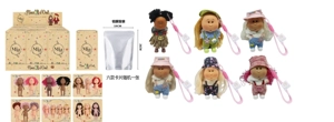 18CM kentang potato lilin liontin handphone boneka 6 jenis 6PC