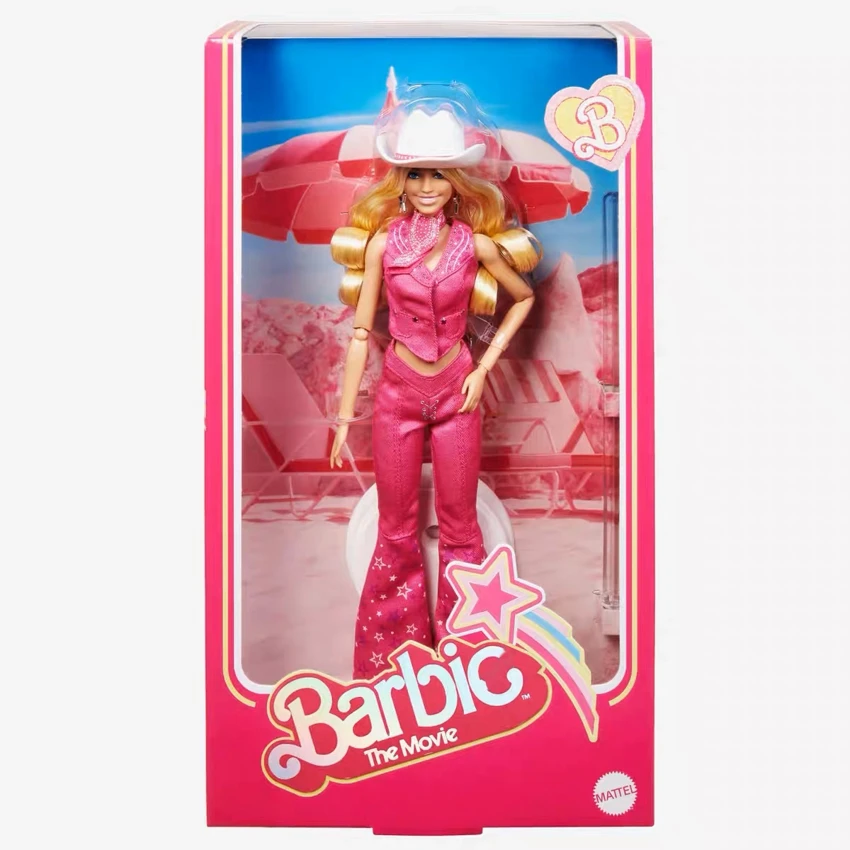 Film live-action 11,5 inci 12 sendi solid BarBie bintang dengan kalung