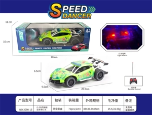 4 - Kereta kawalan jauh dengan lampu