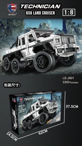 6X6 mobil blok off-road