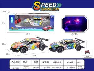 1:20 4-Channel Remote Control Car With Lights