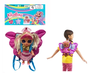 Ransel kupu-kupu besar kelas atas kindikids - kelas atas 1 ke 1 16 inci tubuh pegas kaca mata kepala penuh boneka candy [Boneka dengan fungsi menggelengkan kepala]