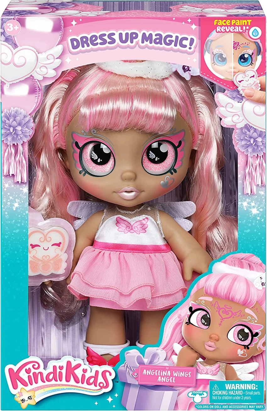 kindikids - Premium 1:1 16-inch Spring Body Full Vinyl Kindi Kids Doll [Doll has head-shaking function]