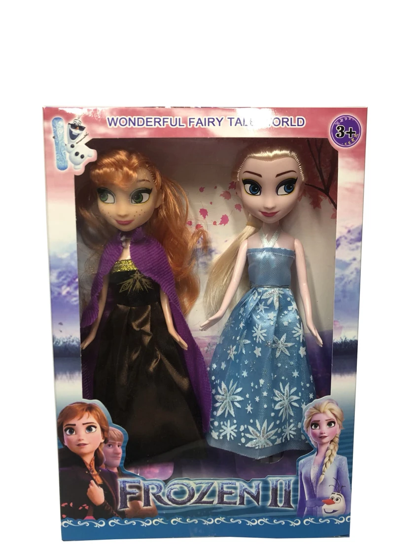 Generasi ke - 2 9 inci Solid Snow Princess 2 Mixed Packing