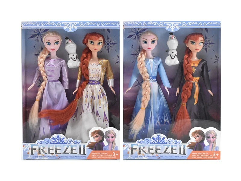 11.5 9 inci sendi pepejal Salji Aneh Barbie dengan Salji 2 campuran pakaian