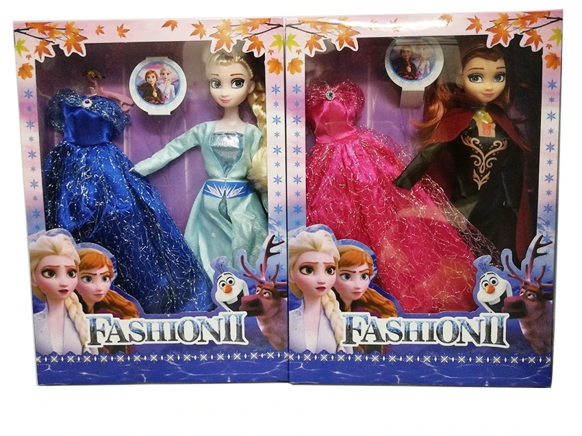 Generasi 4 11.5 inci Barbie Salji 2 campuran dengan pakaian malam
