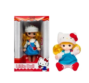 1:1 6.5-inch Solid Plush HELLO KITTY Doll